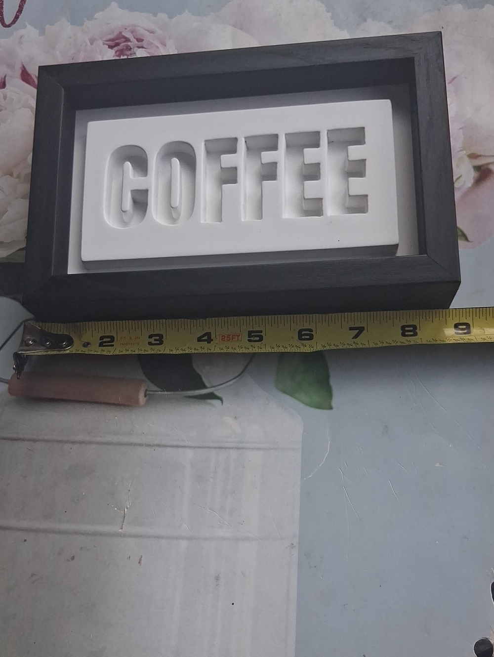 Coffee Wooden Sign Decor Script Coffee Sign Counter Sign, Table Sign, Wall Sign - Picture 3 of 5